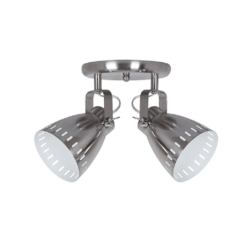 Lustra Elmark Noah 2X E27 Nichel Satinat D220Mm 955Noah2R