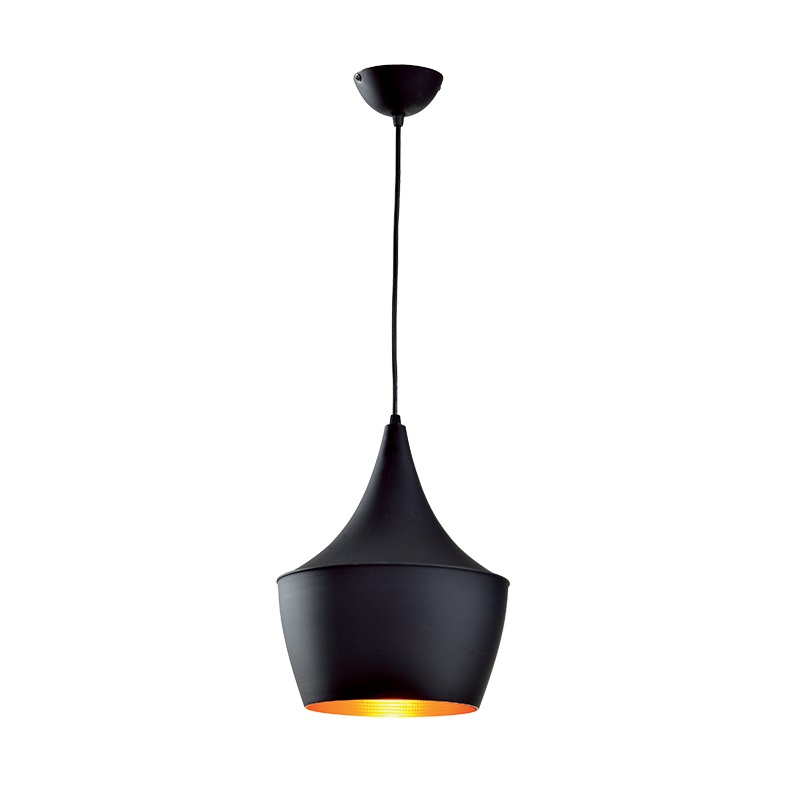 Pendul Elmark Tim-1C 1X E27 D250Mm Negru/Auriu 955Tim1C