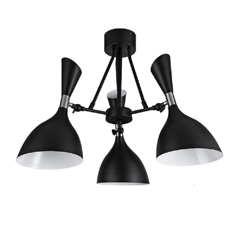 Lustra, Elmark, Morgan, 3X E14, Negru, 955Morgan3/Bl