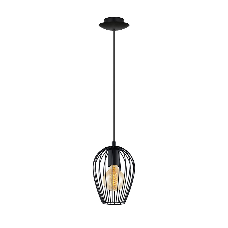 Pendul, Elmark, Adria, 1X E27, Negru, 955Adria1/Bl