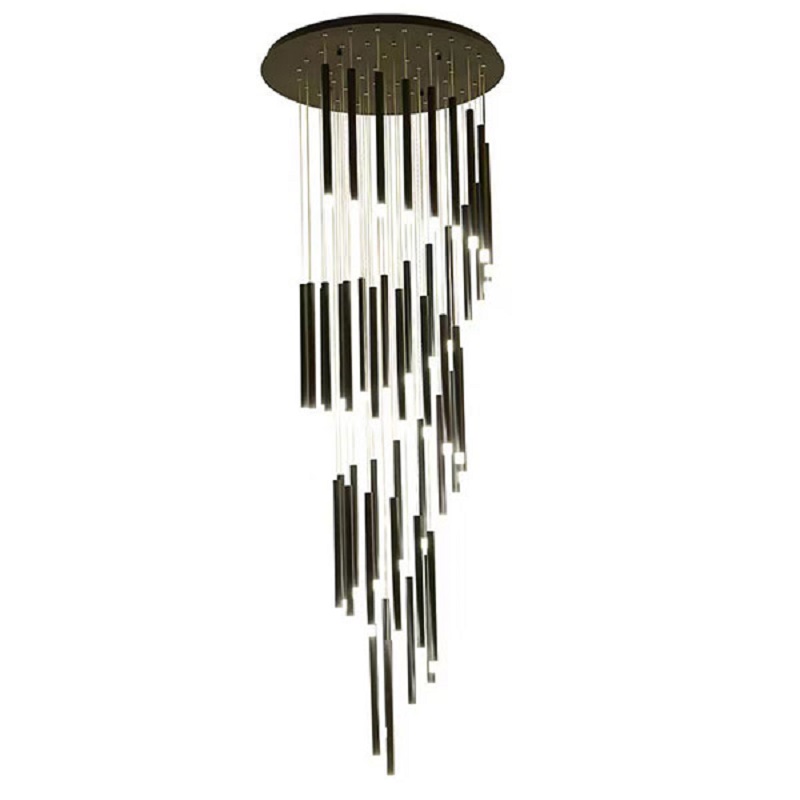 Candelabru, Elmark, Francis, LED, 120W, Negru mat, Lumina calda (3000K), 955FRANCIS120/30