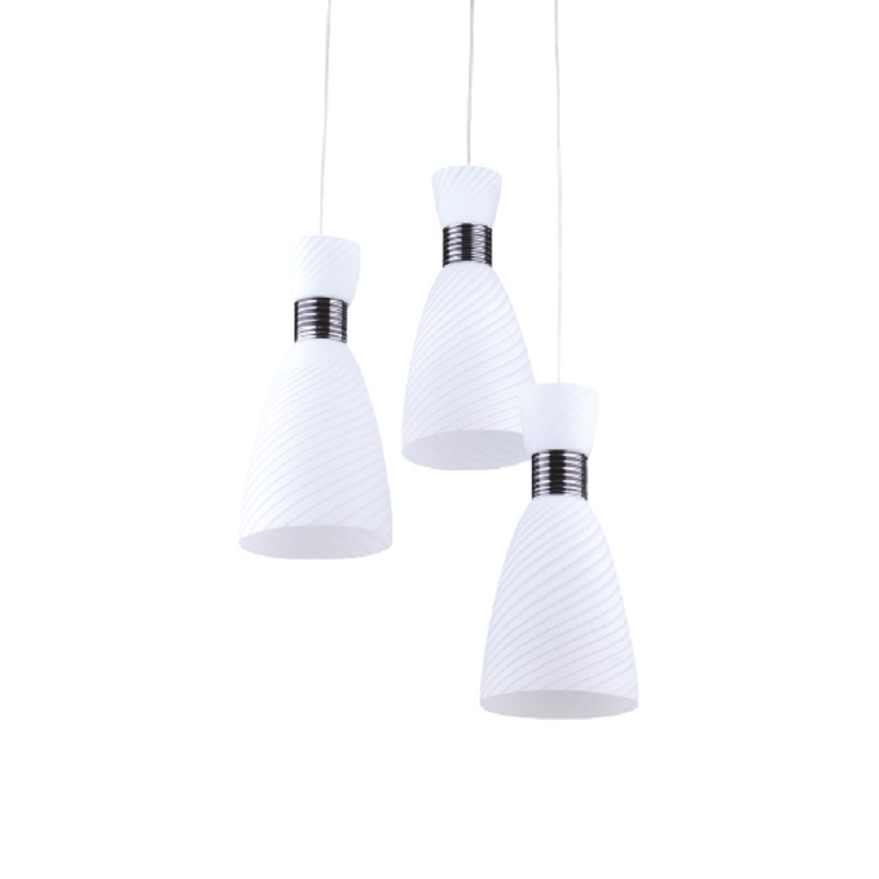 Lustra, Elmark, Dell, 3X E27, Alb, 956843