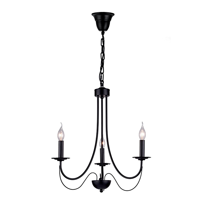 Candelabru Elmark Angela 3X E14 Negru 955Angela3