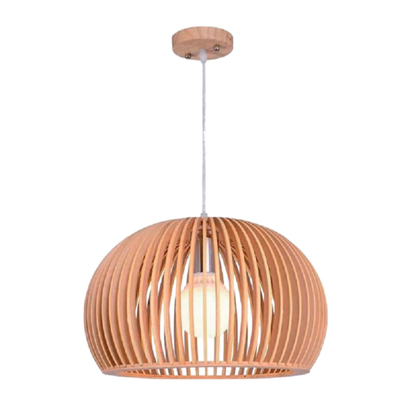 Pendul Elmark Bamboo 1X E27 Lemn 955Bamboo1