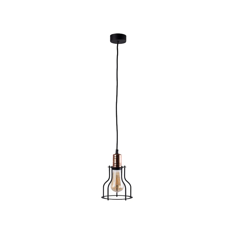 Pendul Elmark Clive 1X E27 Negru 955Clive1/Bl