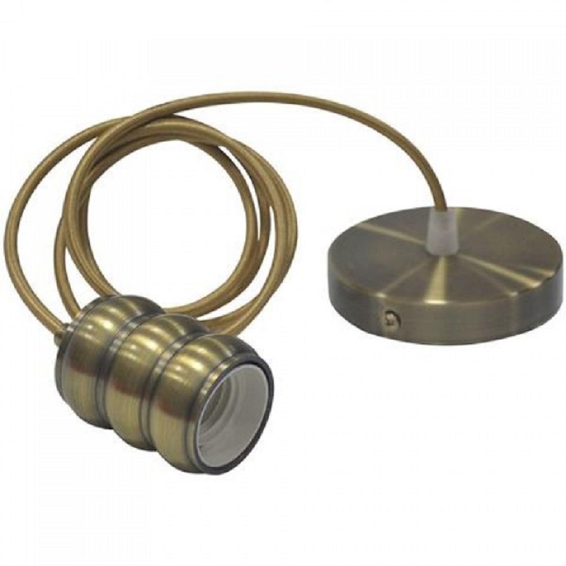 Pendul Horoz Gauss Bronz Antic 1M 1XE27 Max 60W 021-009-0001