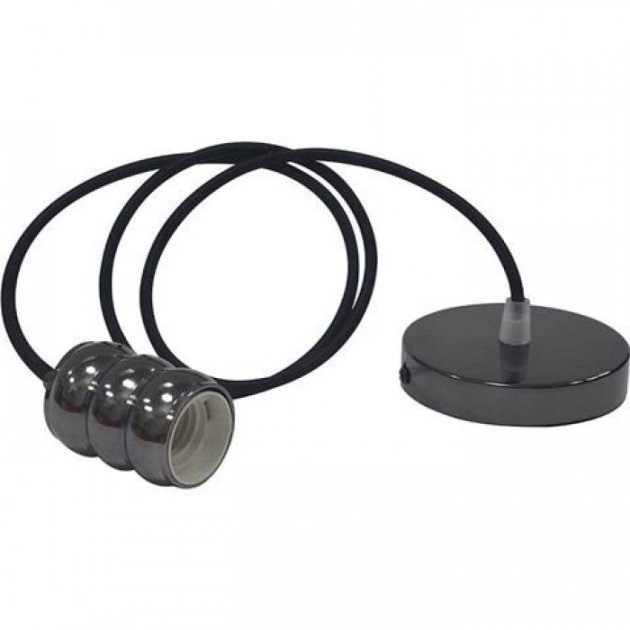 Pendul Horoz Gauss Negru Perlat 1M 1XE27 Max 60W 021-009-0001