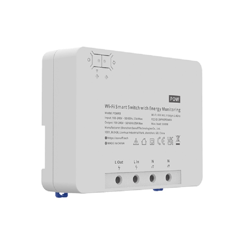 Controller inteligent Smart Wi-Fi 25A pentru monitorizarea energiei POWR3-195010 