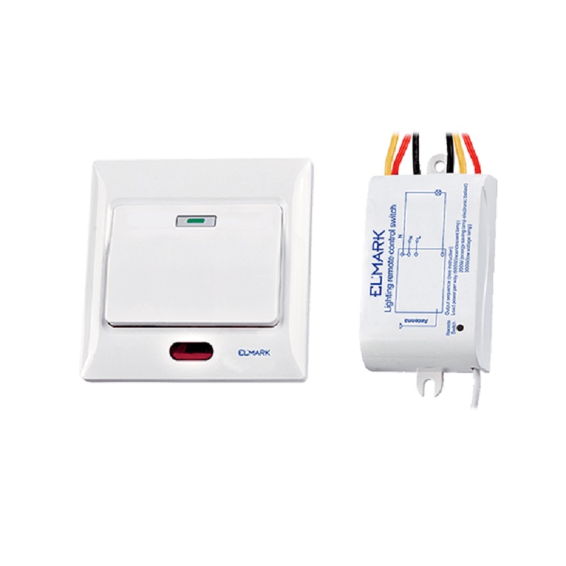 Intrerupator cu RF 1 canal 500W alb,99101 