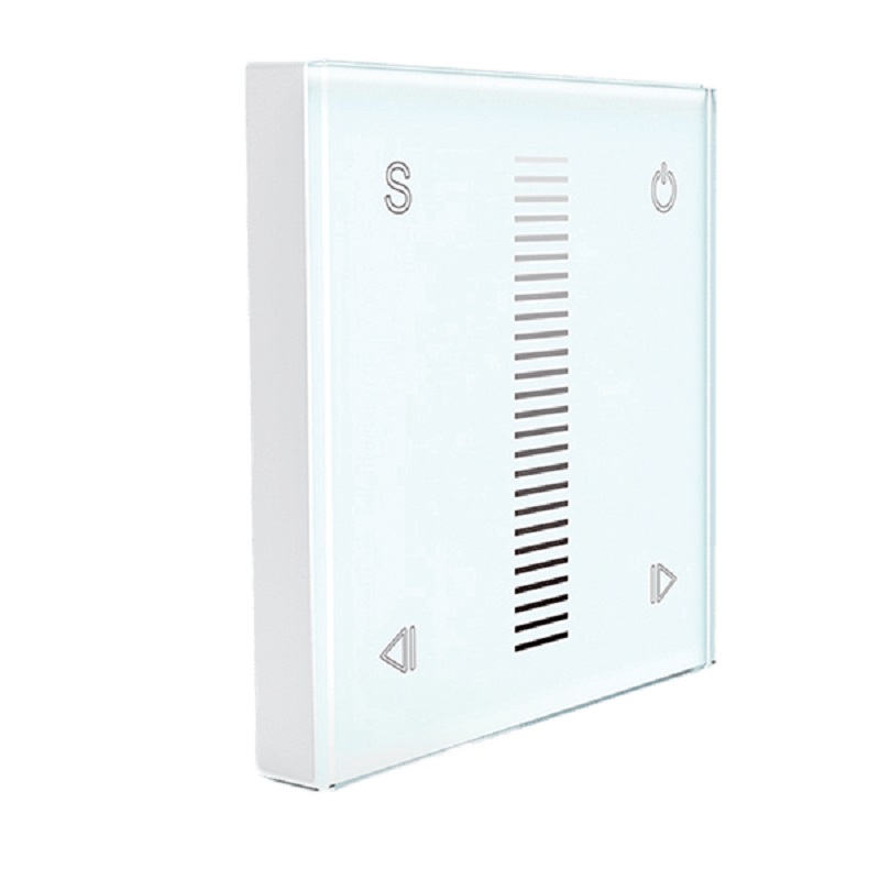 Panoul de comandă variator RF Touch alb 1 canal cu încărcare USB, 99TOUCHUSB1