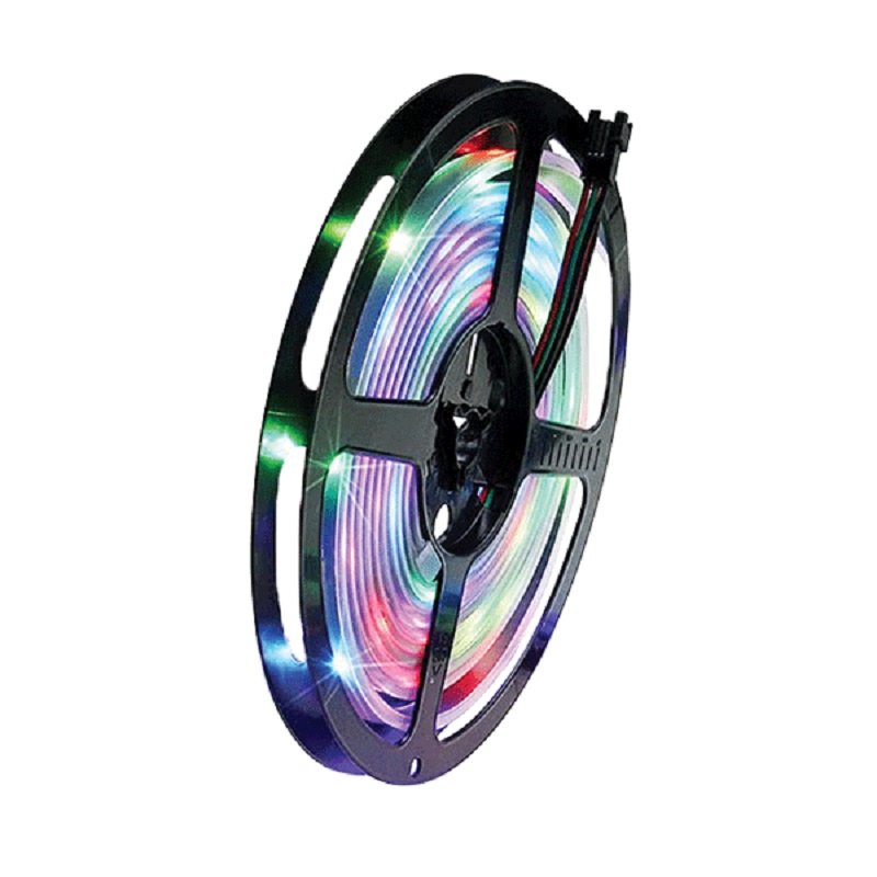 Set Bandă LED digitală 36W RGBCCT+IC TUYA IP54 2X5M, 99LED990D/IP54