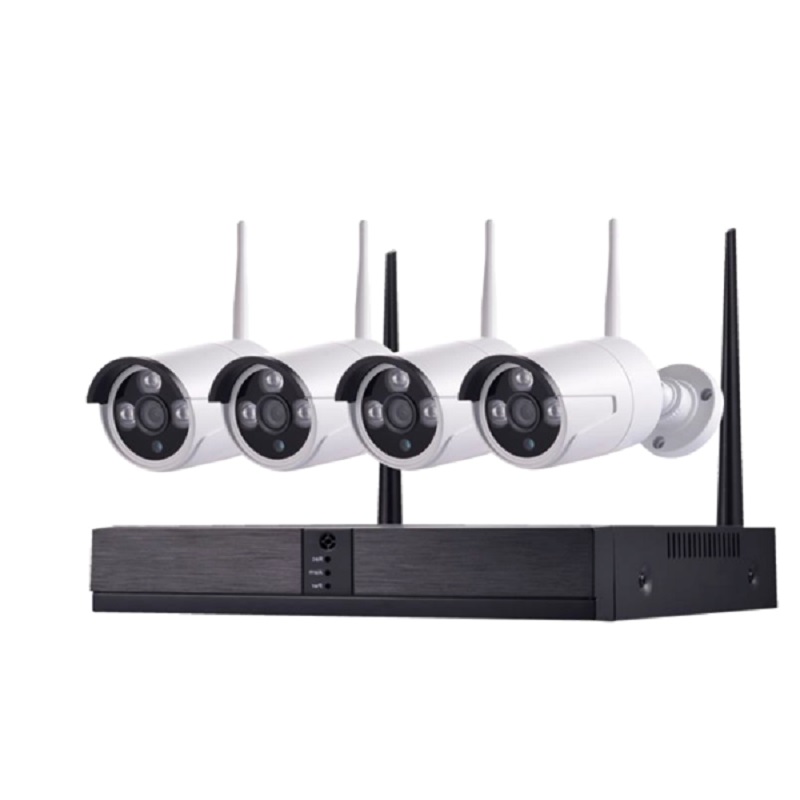 Set DVR 4 canale + 4 camere HD 1080P exterior model EL-4004N, 195069