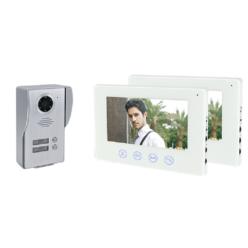 Videointerfon inteligent Smart Wi-Fi cu doua monitore 7 195072