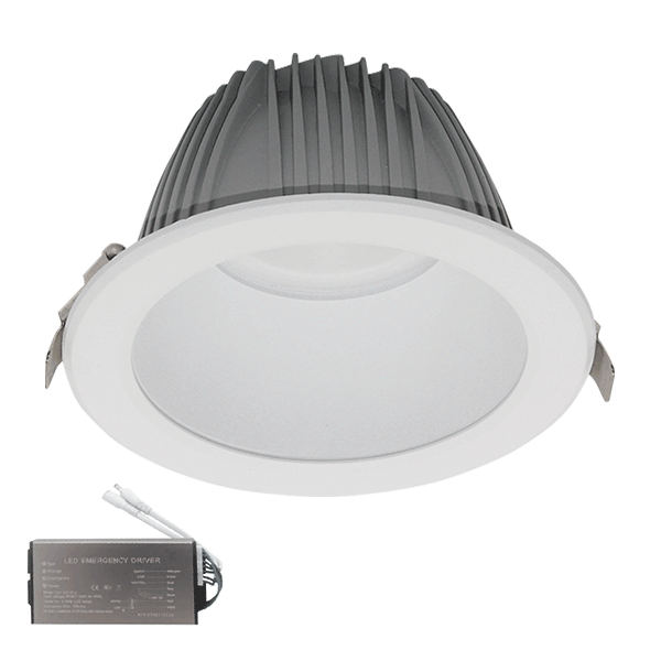 Spot LED, EL-6228, Incastrat, 13W, 3000K, Alb, + Kit Emergenta