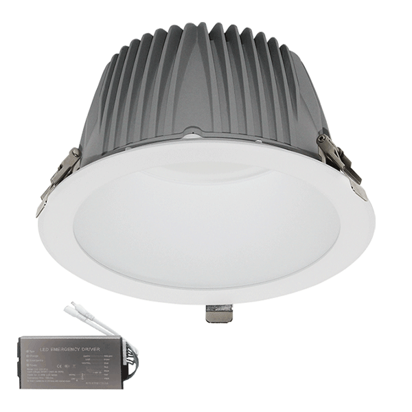 Spot LED, EL-6228, Incastrat, 42W, 4000K, Alb, + Kit Emergenta