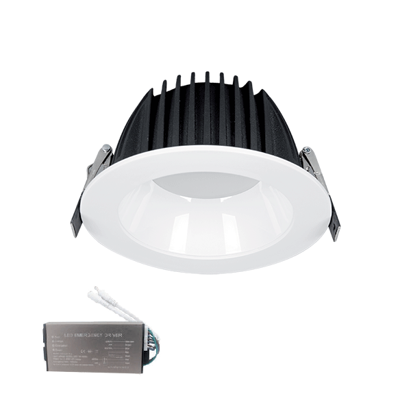 Spot LED, SMD, 25W, 230V, 6500K, Alb, + Kit Emergenta