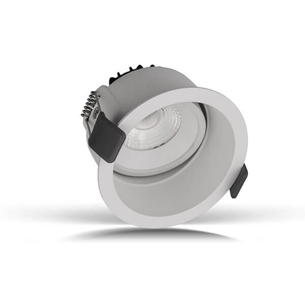Spot LED, 13W, 4000K, 60°Alb, Adanc, Rotund