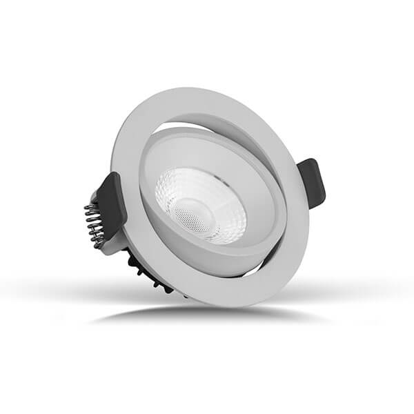 Spat LED, 18W, 4000K, 60°, Alb, Rotund, Dimabil