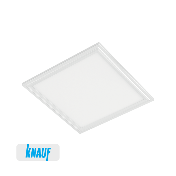 LED Panel, Montaj Rigips, 48W, 6400K, 595X595mm, Rama Alba, IP54