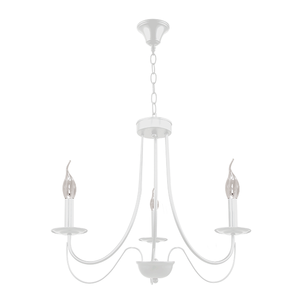 Candelabru Angela 3 X E14 Alb 955ANGELA3/WH 