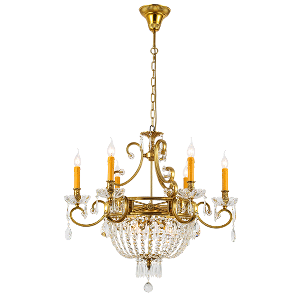 Candelabru George 9 X E14 Arama - Cristal 955GEORGE9