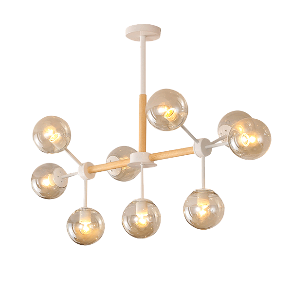 Candelabru Isabel 9 X E27 Alb 955ISABEL9