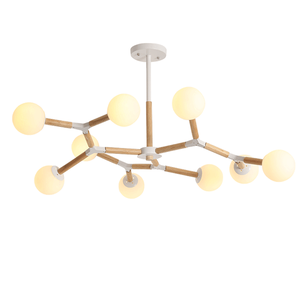 Candelabru Jane 9 X E27 Alb 955JANE9