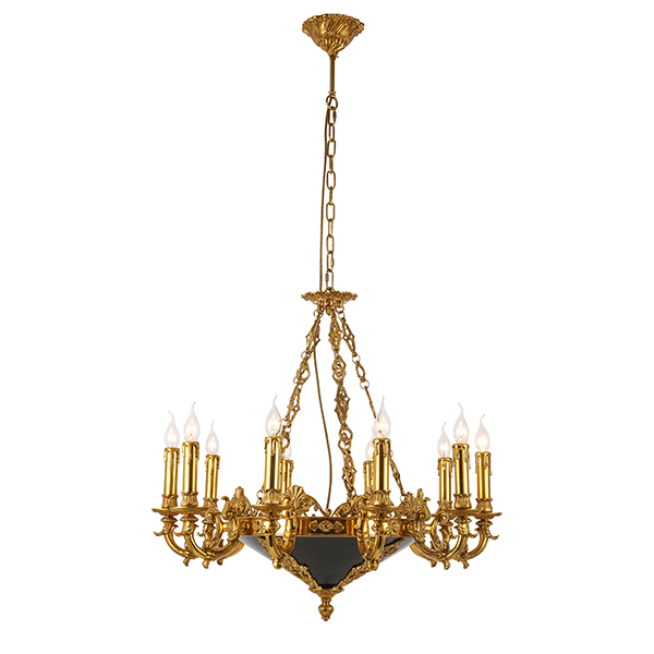 Candelabru Julian 10 X E14 Arama - Ceramica 955JULIAN8
