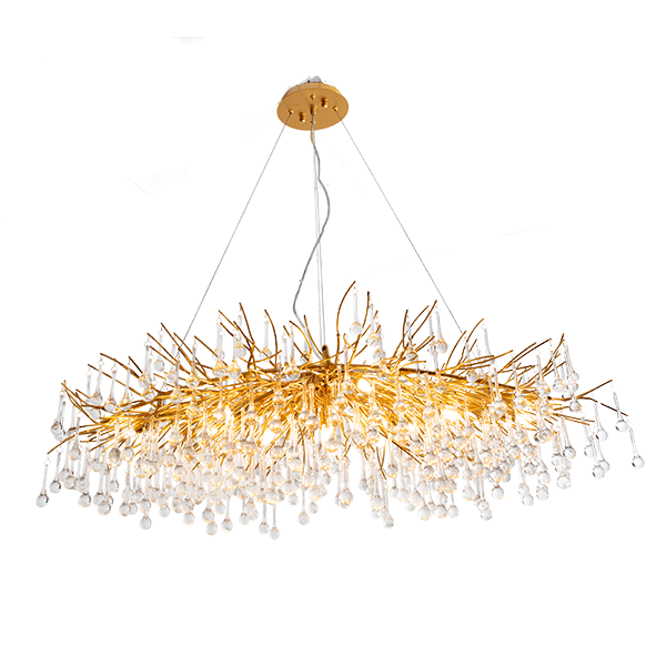 Candelabru Louis 13 X G9 Auriu - Cristal 955LOUIS13