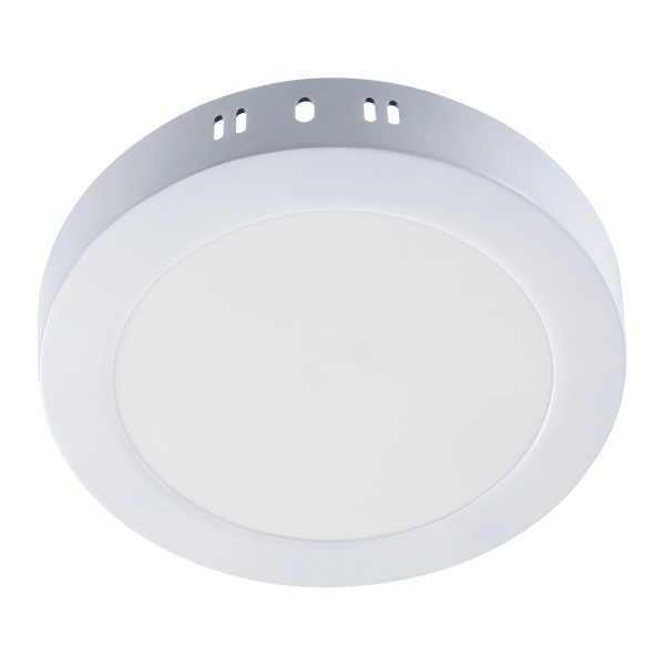 Spot LED, D170, H32, Alb, Slim, Rotund, Montaj Aparent, 12W, 2700K
