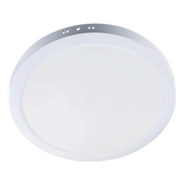 Spot LED, D300, H32, Alb, Slim, Rotund, Montaj Aparent, 24W, 2700K