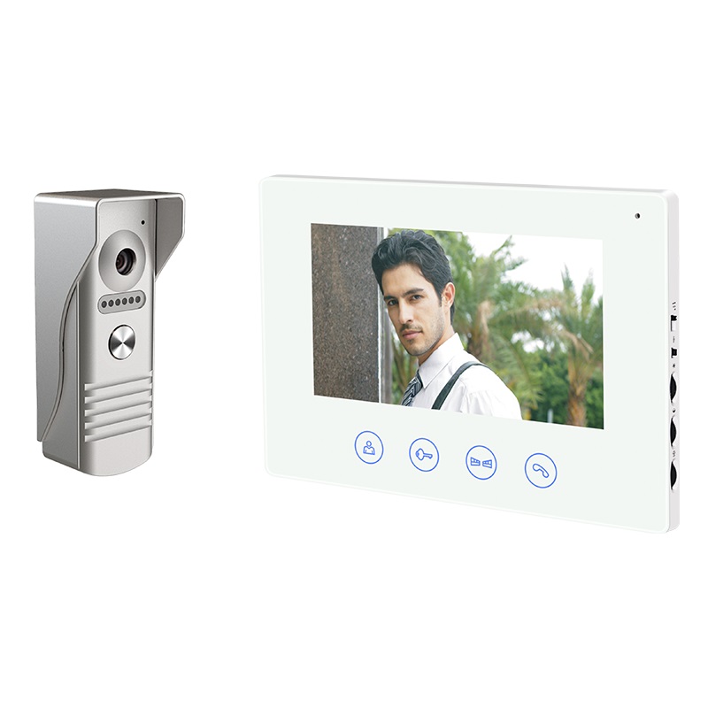 Kit Videointerfon Smart Wi-Fi cu patru monitoare 7 195078