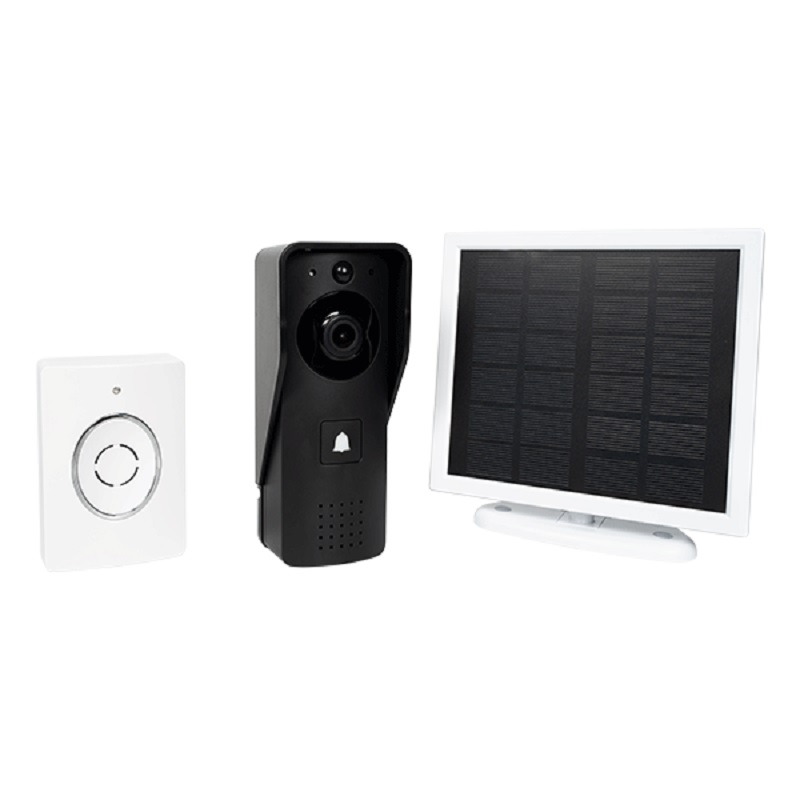 Kit Sonerie inteligenta Smart Wi-Fi cu camera video si panou solar EL-IP09 195084