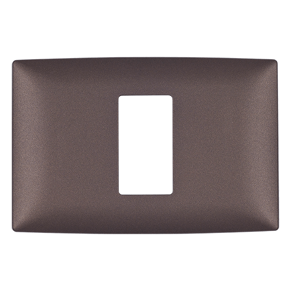 Rama ornament Elmark Lecce 1 module pe suport de 3 Negru 26104