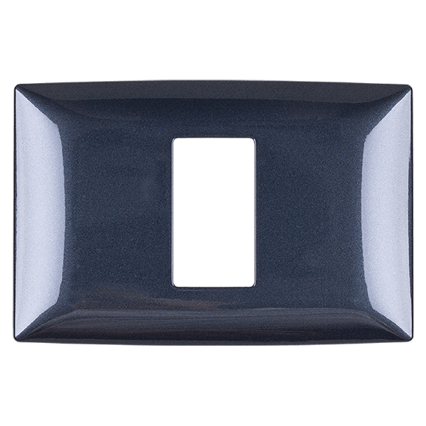 Rama ornament Elmark Lecce 1 module pe suport de 3 Negru 26105