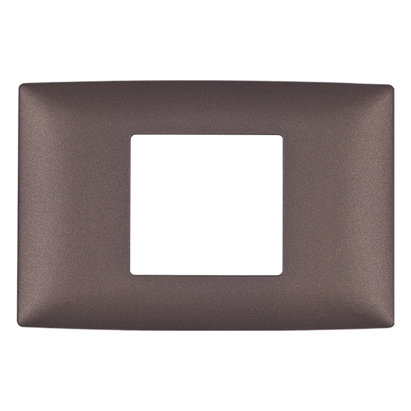 Rama ornament Elmark Lecce 2 module pe suport de 3 Negru 26204