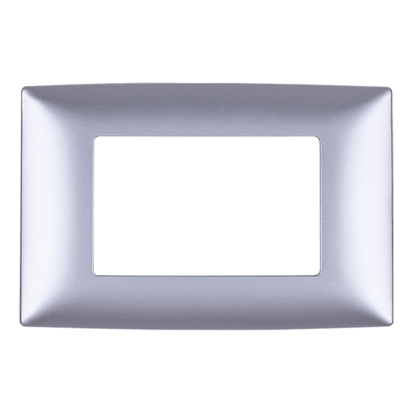 Rama ornament Elmark Lecce 3 module Argintiu 26302
