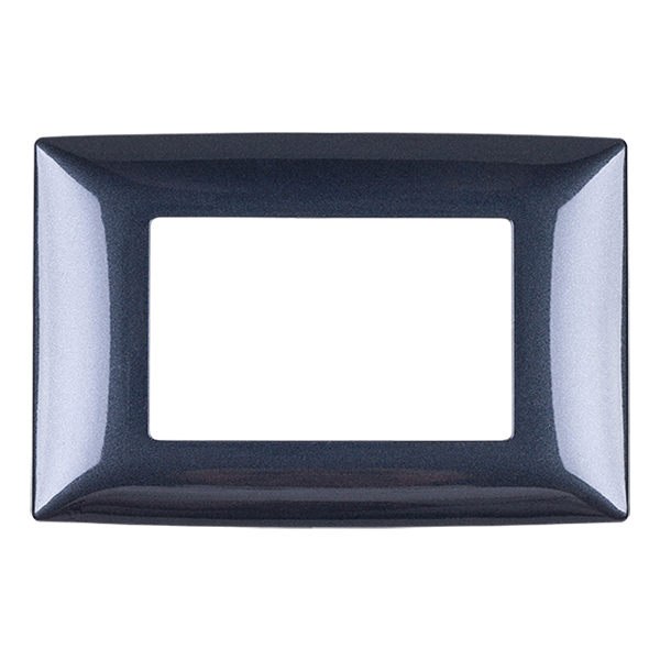 Rama ornament Elmark Lecce 3 module Negru 26305