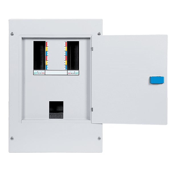Cutie distributie matalica 3 FAZE pentru 10 Module