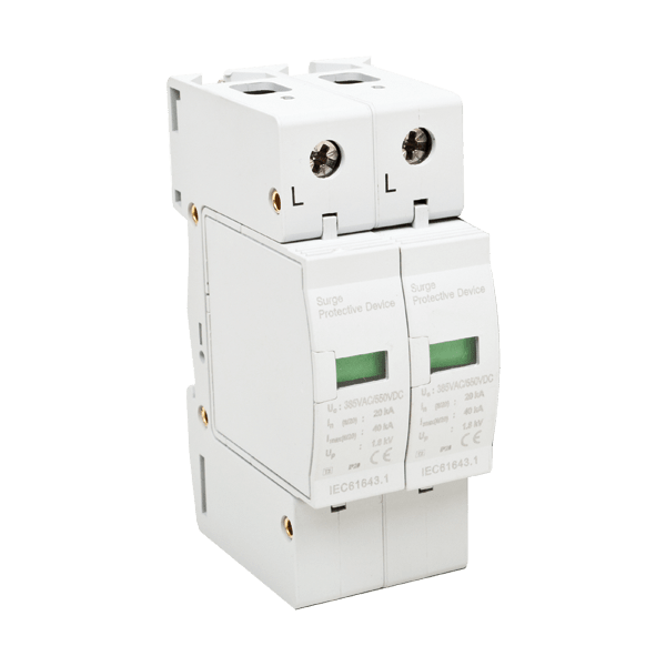 Descarcator catodic combinat AC-DC C20/1P+N LA 20kA 64207 Elmark