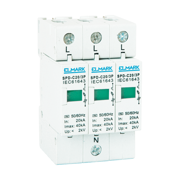 Descarcator catodic TIP D5/3P LA 5kA 64301 Elmark