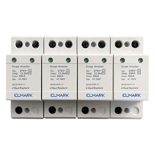 Descarcator catodic TIP,- X/3P+N In 12,5kA 64504 Elmark