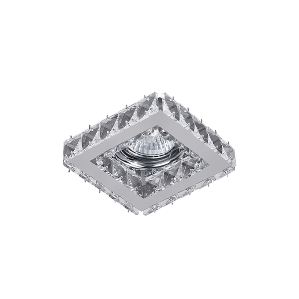 Spot, Elmark, Patrat, 12V, Mr16, Cristal, 925773S/Cl