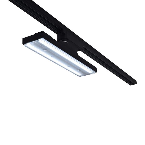 Spot pe sina, Elmark, B60, 2-Linii, 24W, 60°Cct, Negru