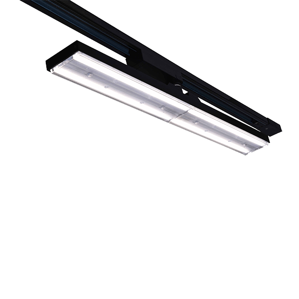 Spot pe sina, Elmark, B60, 2-Linii, 42W, 60°Cct, Negru