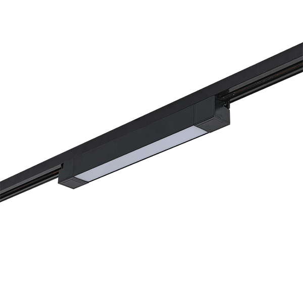 Spot pe sina, Elmark, Tl29, Fgln, 2, Linii, 30W, 120°, Lumina neutra (4000K), Negru