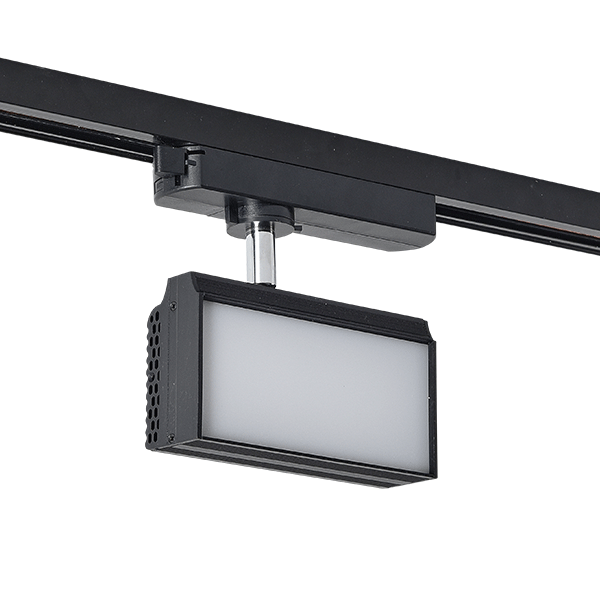 Spot pe sina, Elmark, Tl29, Pgnl, 2, Linii, 20W, 120°, Lumina calda (3000K), Negru