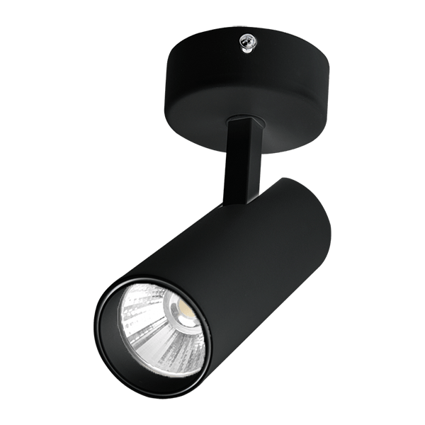Spot, Elmark, LED, Tlom, Cob, 15W, 220-240V, Lumina neutra (4000K), 24°, Negru, 2, Linii, 93Tlom1540/Bl