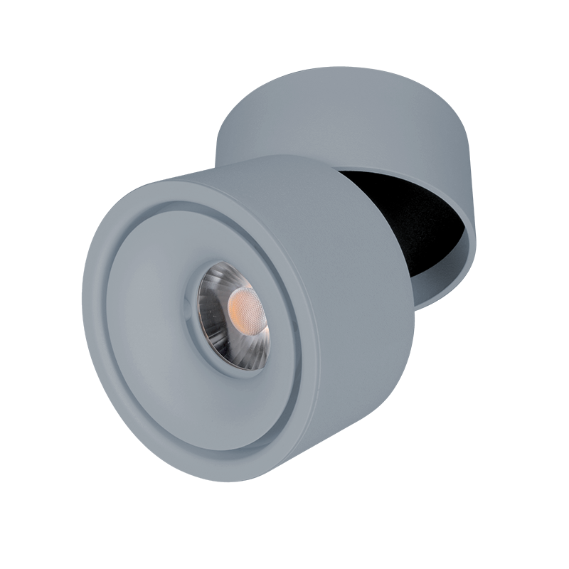 Spot pe sina, Elmark, LED, 2, Linii, Sky, Tls503, 10W, Lumina rece (6400K), 24°, Gri, 93Tls503Cw/Gr