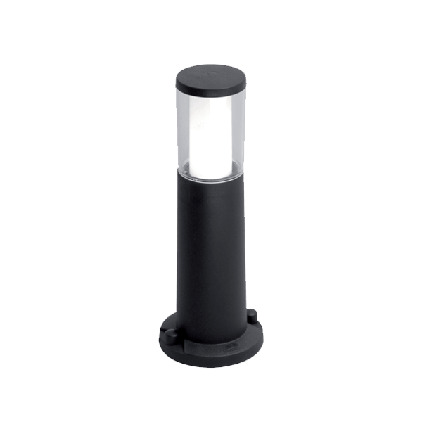 Stalp Gradina, LED CARLO 3.5W 4000K IP55 400mm NEGRU, Elmark, 95CARLO400/BL